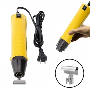 Mini pistola de calor hágalo usted mismo boquillas eléctricas herramienta pistola de aire caliente estampado pintura de secado EE. UU. - Imagen 1 de 13