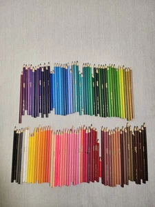 108 Crayola Colored Pencils Colored Pencil Set - Used No Box - Picture 1 of 11