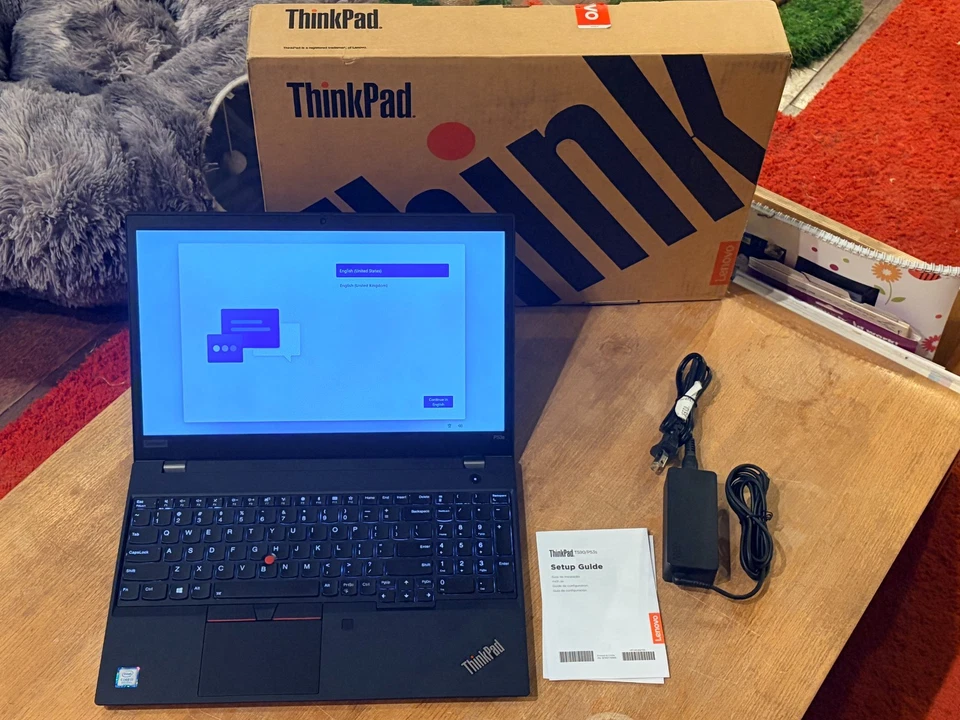 Lenovo ThinkPad P53s 15.6" i7-8565U 40GB 512GB TOUCH NVIDIA Win11Pro EXCELLENT - Image 1 of 4