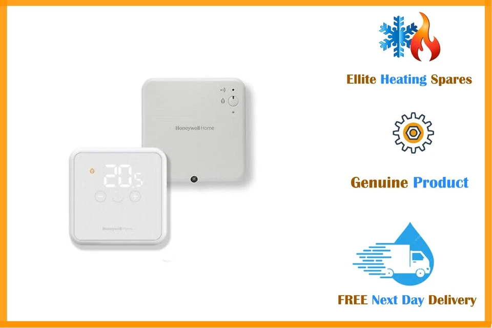 Honeywell DT4R  Wireless Room Thermostat - Image 1 of 1