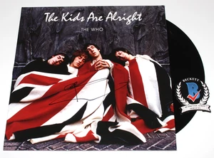 PETE TOWNSHEND SIGNED THE WHO KIDS ARE ALRIGHT ALBUM VINYL RECORD BECKETT COA - Picture 1 of 3