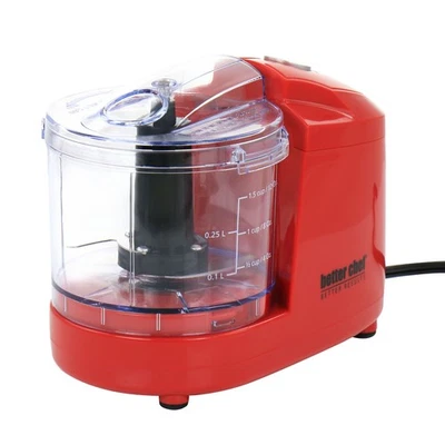 Better Chef Compact 12 Ounce Mini Chopper in Red - Image 1 of 4