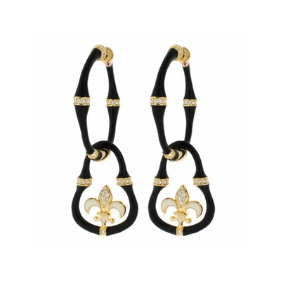 Pendientes de bambú Foto 1 de 3