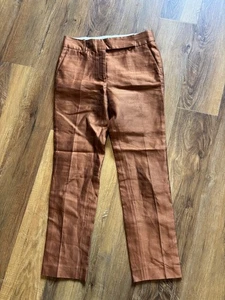 Pantalone BARNEYS NEW YORK TASTE LUXURY HUMOR taglia 38-4 Made in Italy marrone - Foto 1 di 4