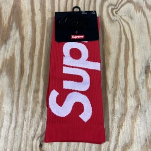 Calcetines Nike Supreme SS21 logotipo de caja - Imagen 1 de 2