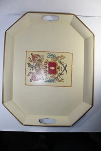 John Hancock Insurance 100th Anniversary 1962 Metal Serving Tray EX 20" x 16" - Picture 1 of 4