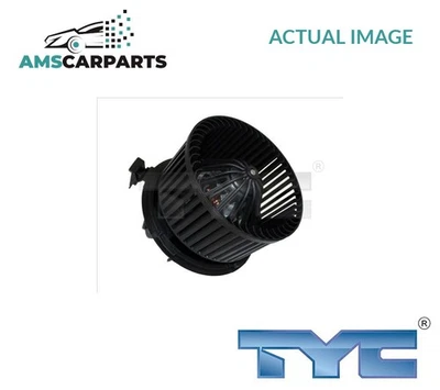 INTERIOR BLOWER FAN MOTOR LHD ONLY FRONT 528-0020 TYC NEW OE REPLACEMENT - Image 1 of 4
