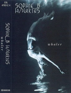 Sophie B Hawkins Whaler cassette Europe Columbia 1994 cassette clear shell with - Picture 1 of 4
