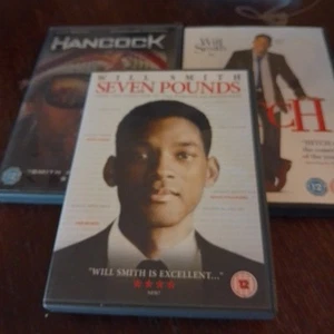 3x Will Smith DVD Bundle – Hancock, Seven Pounds + Bonus Movie – Free Post - Picture 1 of 7
