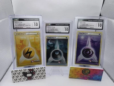 Pokemon Call Of Legends  Energy Set Cross Holo Player Rewards CGC 10s - Image 1 of 4