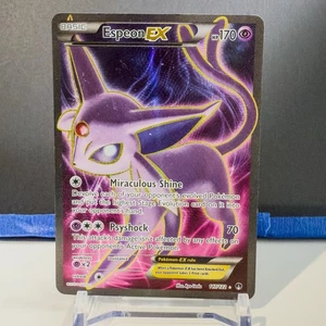 Espeon EX 117/122 XY Breakpoint Full Art Holo MP Pokemon Karte - Bild 1 von 4