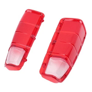 1 Pair Tail Light Lens BIKE 073 Left Right Truck Red Tail Light Housing For - Picture 1 of 24