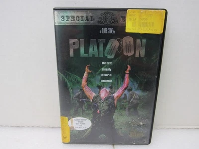 Platoon Special Widescreen Edition DVD MGM Home Entertainment 2001 Booklet - Image 1 of 4