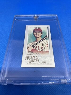 SHOHEI OHTANI 2020 Topps Allen & Ginter #24 Mini Card Los Angeles MLB MINT - Image 1 of 2
