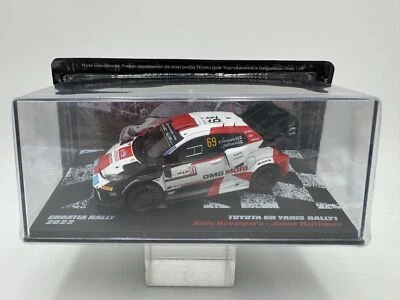 DIE CAST 1/43 " TOYOTA GR YARIS RALLY1 CROATIA RALLY 2022 K. ROVANPERA " ALTAYA - Immagine 1 di 2