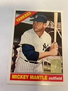 1996 Topps Mickey Mantle Commemoratives 1966 - Picture 1 of 1