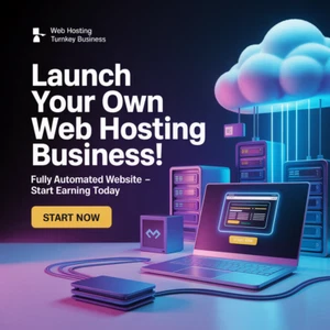 Webhosting schlüsselfertige Website - vollständige Geschäftseinrichtung - sofortiger Zugriff - Bild 1 von 3