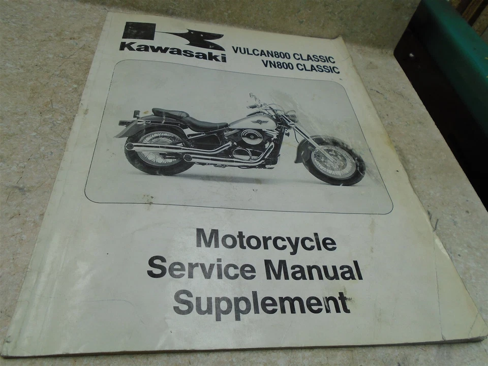 Kawasaki 800 VN VULCAN VN800 CLASSIC usado manual SR-313 Foto 1 de 4