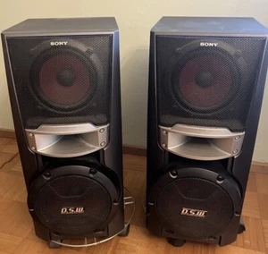 2 Sony 3 Wege Lautsprecher, Super Woofer - Bild 1 von 5