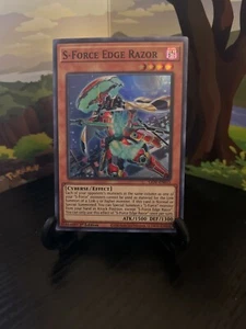 Yugioh S-Force Edge Razor LIOV-EN015 - Super Rare - 1st Edition NM - Picture 1 of 2