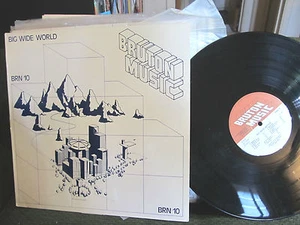 BRUTON MUSIC big wide world BRN10 LIBRARY LP '83 funk breaks brian bennet uk oop - Picture 1 of 4