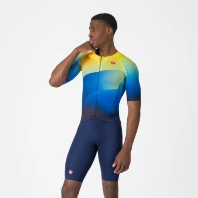 TRAJE TRIATLÓN MANGA CORTA MARCA: TRAJE CASTELLI FREE SANREMO 3 Foto 1 de 4