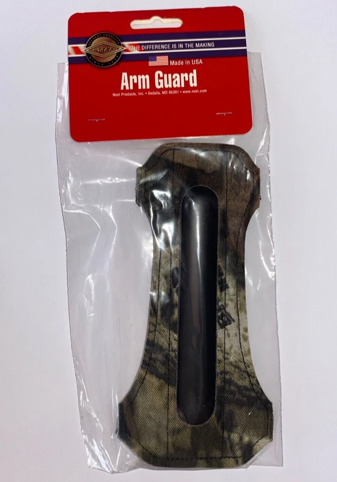 Protector de brazo con arco NEET CORDURA - CAMUFLAJE INFINITO - NUEVO HECHO EN EE. UU. F/S Foto 1 de 2