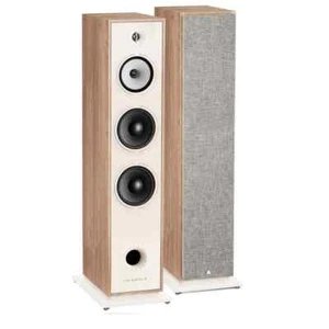 TRIANGLE BOREA BR10 LIGHT OAK COPPIA DIFFUSORI PAVIMENTO NUOVI - Imagen 1 de 2