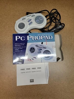 InterAct PC ProPad IBM Windows DOS Computer Gaming Controller Vintage - Image 1 of 4