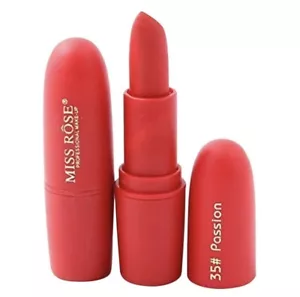 Lápiz labial mate Miss Rose, #35 Passion - Crema hidratante de larga duración caducidad: 04/2026 - Imagen 1 de 11