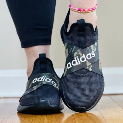 Adidas Puremotion Adapt Womens Running Shoe Black Sneaker Athletic Footwear #464 - Image 1 of 4