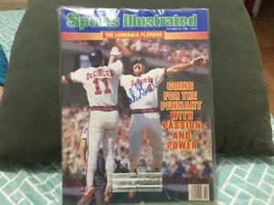 BOBBY GRICH SIGNED 1986 SPORTS ILLUSTRATED ISSUE/ CALIFORNIA ANGELS #4 - Picture 1 of 3
