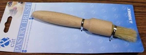 Genware Wooden Handled Pastry Brush - Picture 1 of 1