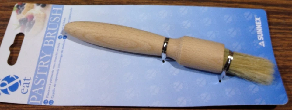 Genware Wooden Handled Pastry Brush - Image 1 of 1