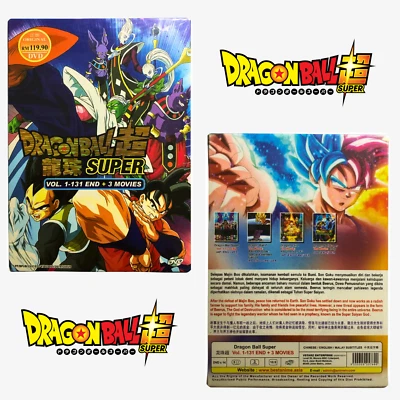 Anime DVD Dragon Ball Super Complete (Vol.1-131 End + 3 Movies) English Dubbed - Image 1 of 4