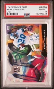 2024 LEAF PRO SET LEVIGATRICI BARRY LFG! #10/10 #LFGB6 PSA 8 NM-MT LIONS HOF - Foto 1 di 2