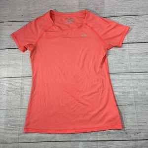 Under Armour Orange Athletic Top Shirt Fitted Striped Damen S Heat Gear - Bild 1 von 12