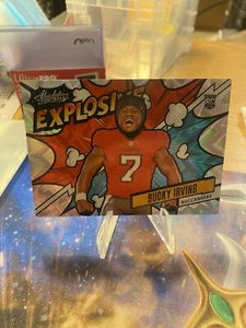 2024 Absolute Football Bucky Irving Explosive Case Hit SSP Rookie RC NM - Imagen 1 de 6