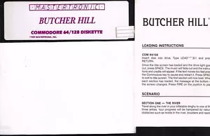 DISCO BUTCHER HILL BY MASTERTRONIC Y COMMODORE MANUAL 64/128 Funciones probadas - Imagen 1 de 1