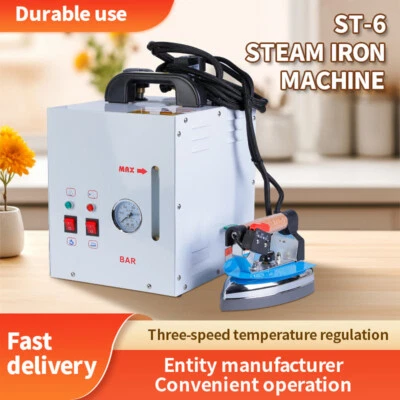 Generador de vapor profesional de 4 litros sistema de planchado estación de planchado con plancha DE  - Imagen 1 de 4
