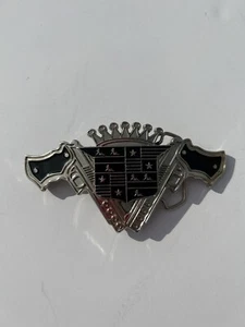 DOUBLE 45 AUTO THEME BELT BUCKLE 1911 CADILLAC COLT 45’s COCAIN COWBOYS GRAND T - Picture 1 of 6