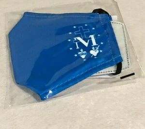 "MIRACULOUS MEDAL FACE COVER, NEW with Filter, Adjustable, & FREE ADULT FILTER - Picture 1 of 2