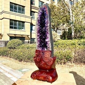 42,02 Pfund natürlicher brasilianischer Amethyst Kristall Höhle Stein Cluster Quarz Geode Heilung - Bild 1 von 15