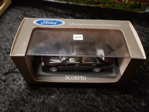 K-12 Minichamps: Ford Scorpio nero IMBALLO ORIGINALE 1/43 - Foto 1 di 3
