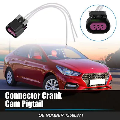 Crankshaft And Camshaft Sensor Connector Crank Cam Pigtail For GM No.13580871 • 7.17€