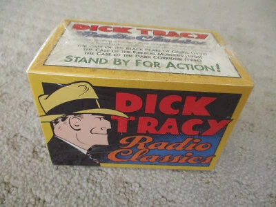 Dick Tracy Radio Classic 4 Audio Cassettes 1990 High Bridge Sealed Box * - Image 1 of 4