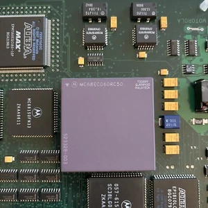 Motorola MC68ECO60RC50 CPU And Board New - Picture 1 of 9