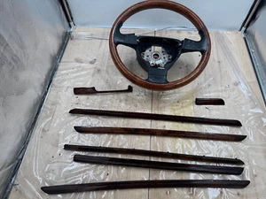 VW Golf 5 Holz Optik Dekorleiste Lenkrad Holz Teilenummer: 3C0419091 KTMV - Bild 1 von 2
