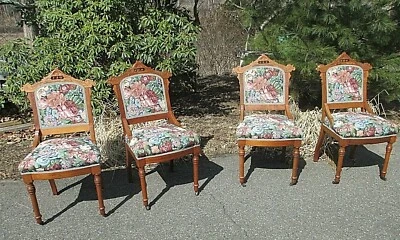 4 sillas Eastlake antiguas victorianas - ENTREGA a la mayoría de los destinos DISPONIBLES  Foto 1 de 4