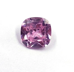 Natural kk 6-7Ct Cyelon Pink Sapphire Cushion Cut Heated Loose Gemstone C - Picture 1 of 5
